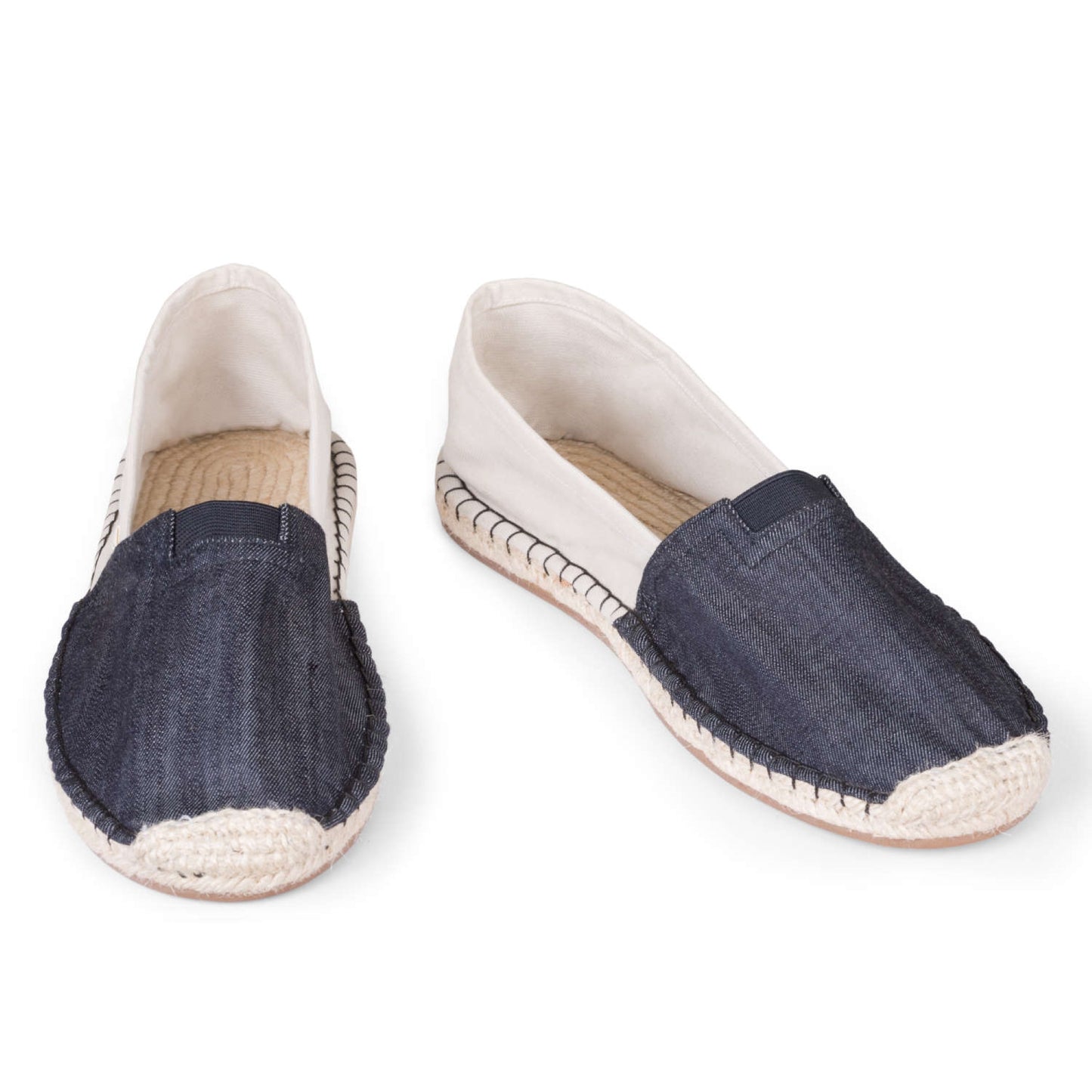 Kingdom of Wow Eburnean Black Handmade Espadrilles for Women