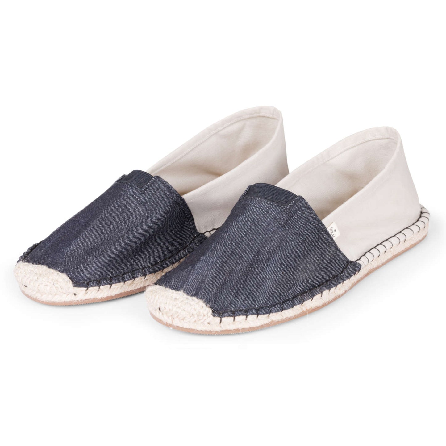 Kingdom of Wow Eburnean Black Handmade Espadrilles for Women
