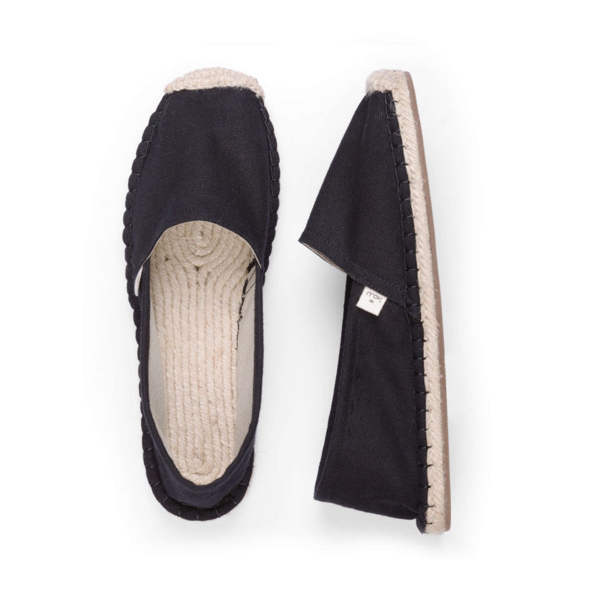 Kingdom of Wow Jet Black Handmade Espadrilles for Men